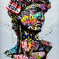 Kit pinta con diamantes 30 x 40 cm - Busto grafiti