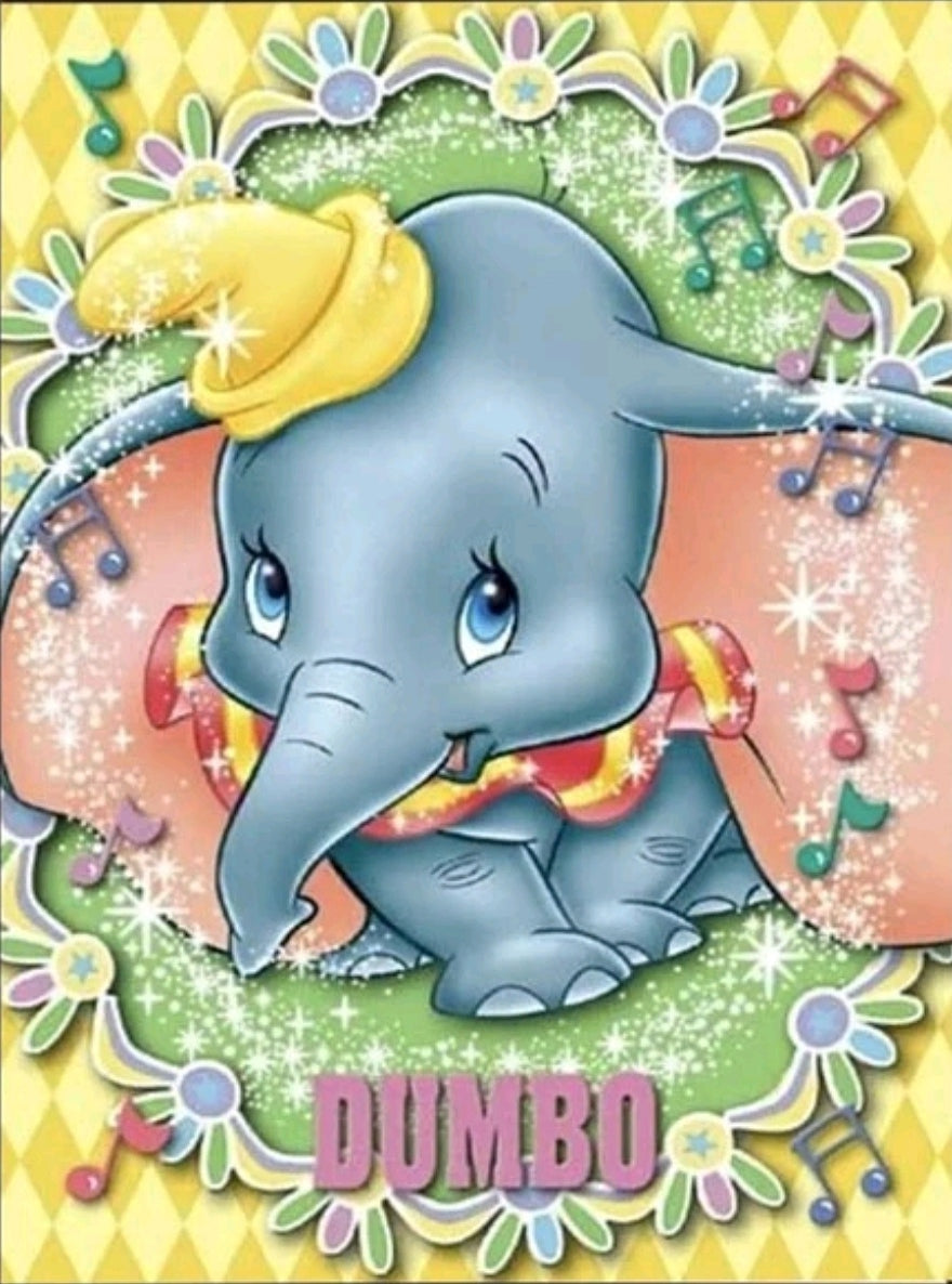 Kit pinta con diamantes 30 x 40 cm - Dumbo