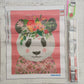Kit pinta con diamantes 40 x 50 cm - Panda floreada