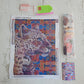 Kit pinta con diamantes 30 x 40 cm - Leopardo