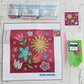 Kit Pinta con Diamantes 20x20 cm - Flores