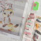 Kit pinta con diamantes 30x40 cm - Zorrito