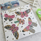 Kit pinta con diamantes 20x20 cm con atril - Mariposas
