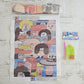 Kit pinta con diamantes 30 x 40 cm - Personajes