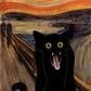 Kit pinta con diamantes 30 x 40 cm - El grito gatito