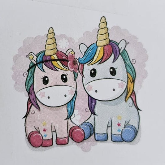 Kit Pinta con Diamantes 20x20 cm - Unicornios