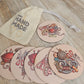 Kit posavasos Tabita "LOVE HANDMADE"