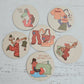 Kit posavasos Reciclemos "LOVE HANDMADE"