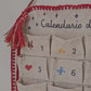 Taller calendario de adviento tejido y bordado