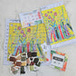 Kit punto cruz -Libros floreados