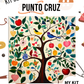 Kit punto cruz - Árbol con pajaritos