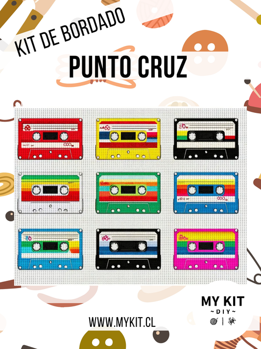 Kit punto cruz - Cassette