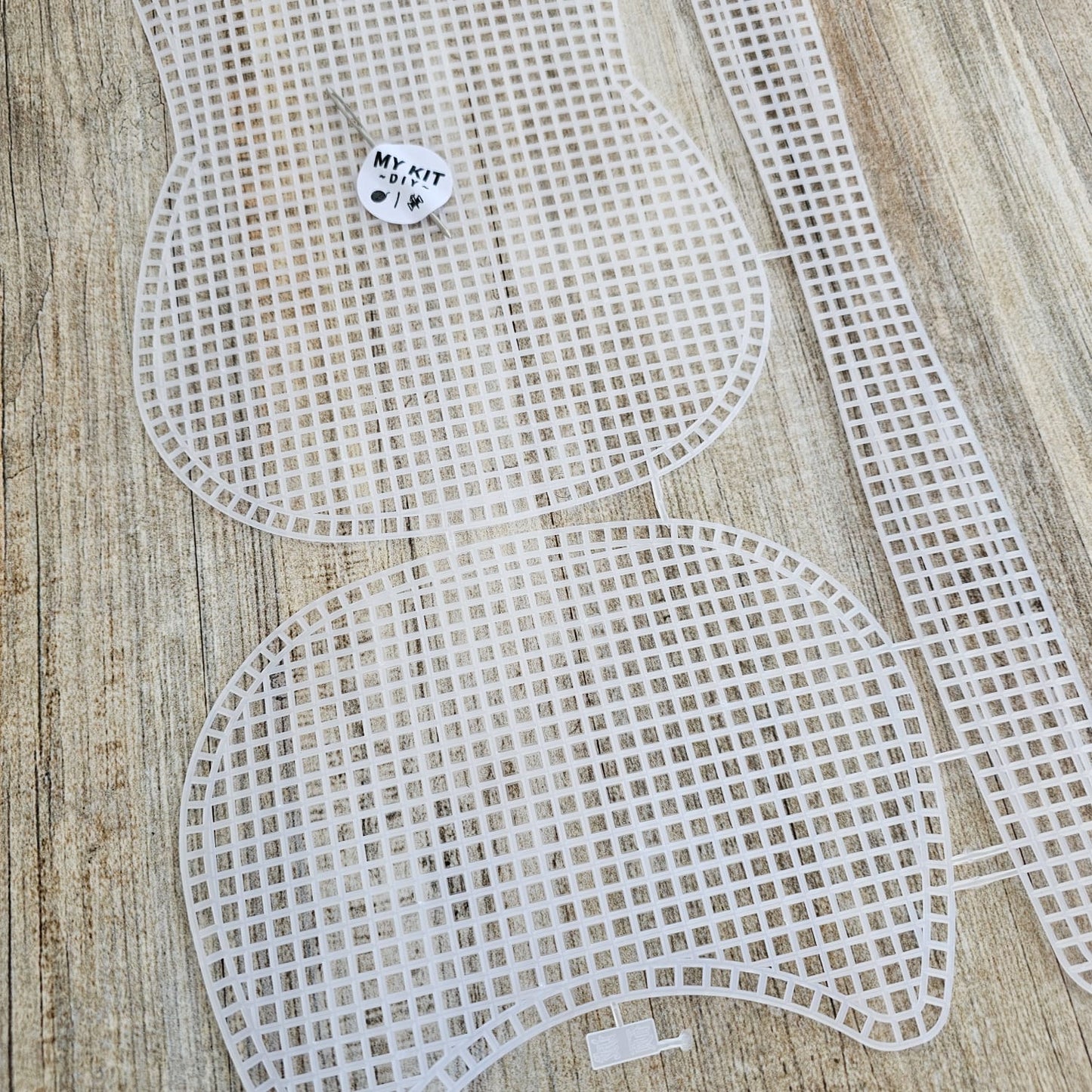 Esterilla plástica para cartera redonda canva