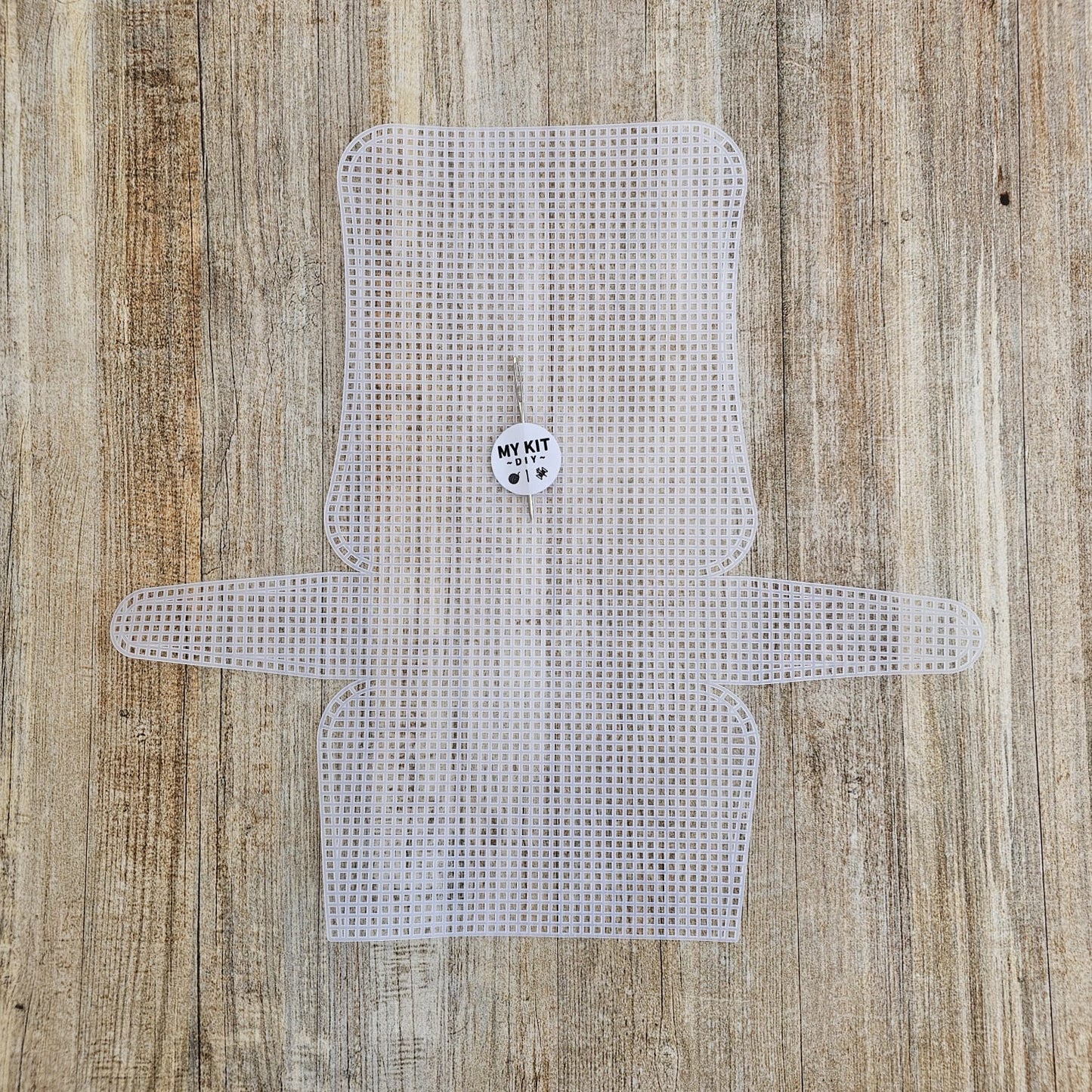 Esterilla plástica para cartera cuadrada canva