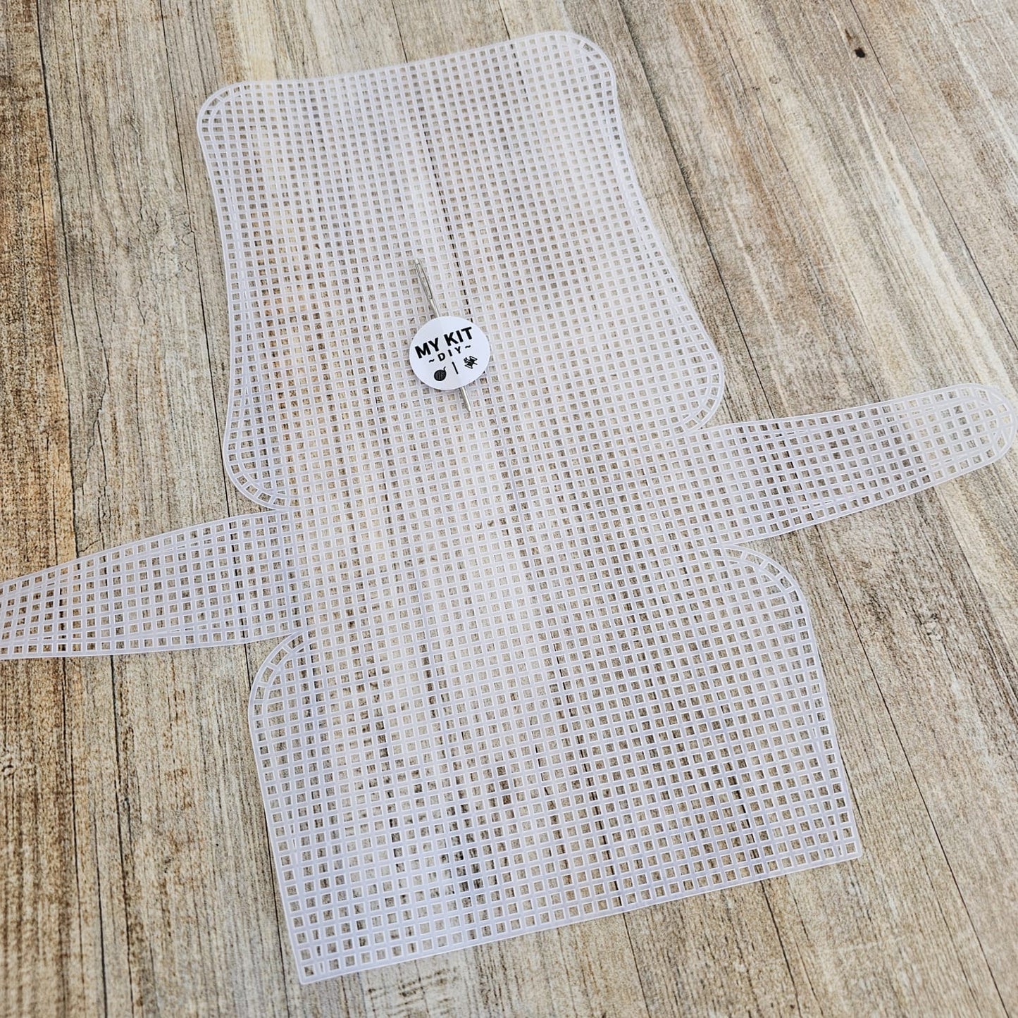Esterilla plástica para cartera cuadrada canva