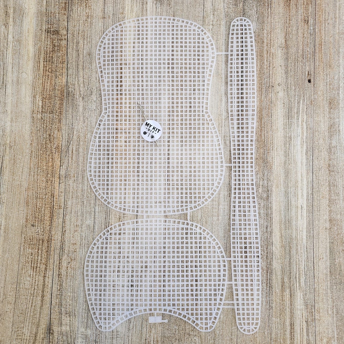 Esterilla plástica para cartera redonda canva