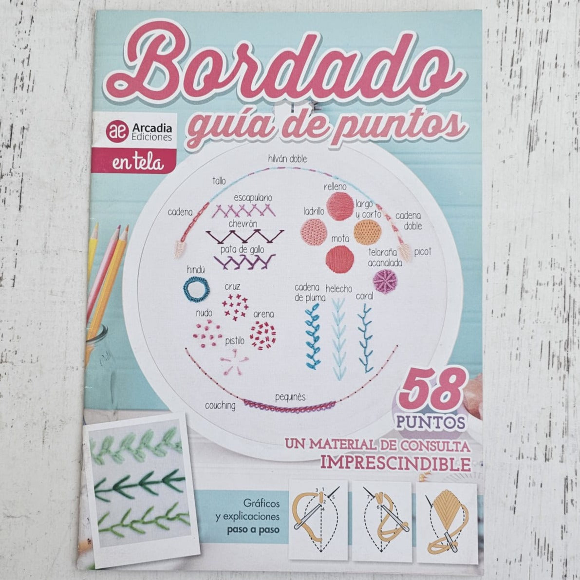 Revista de puntos para bordar