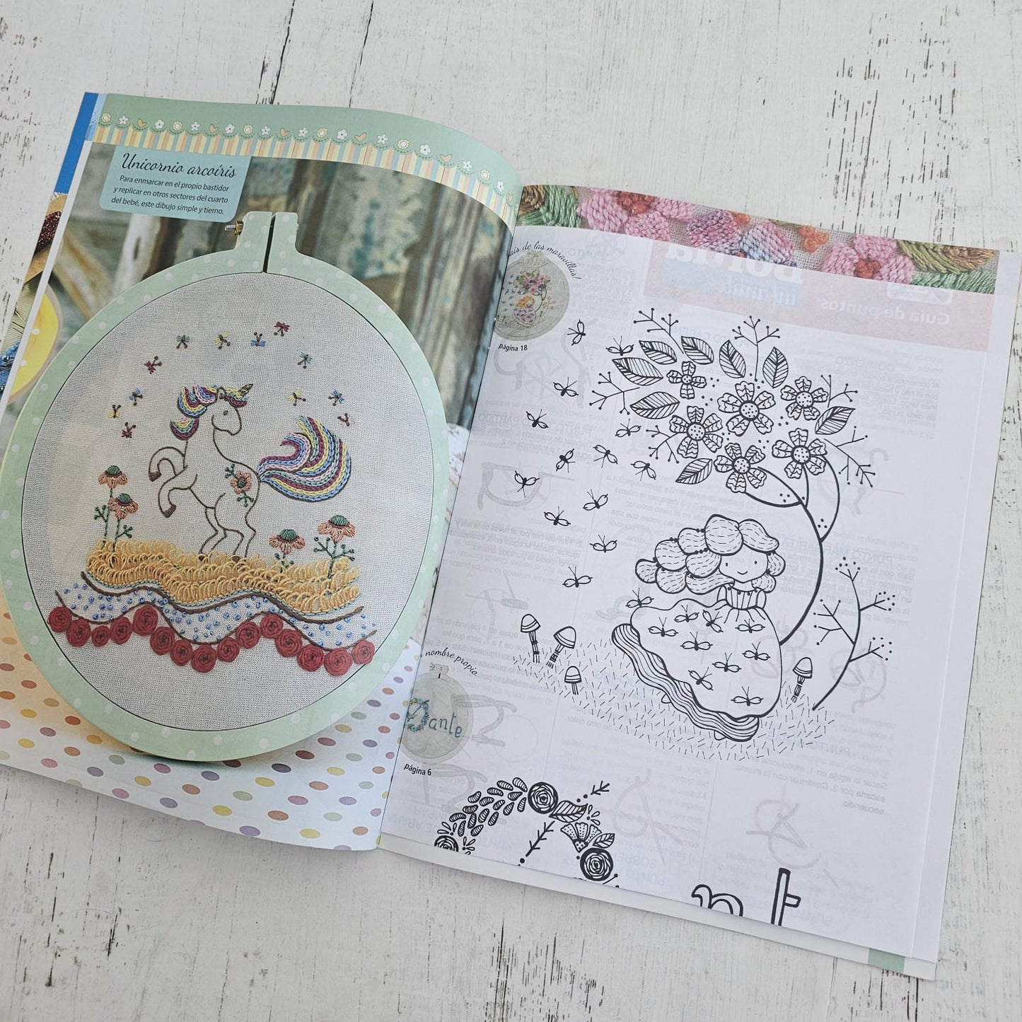 Revista bordado diseños infantiles