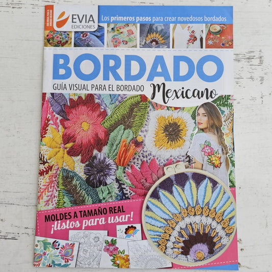 Revista bordado mexicano en ropa