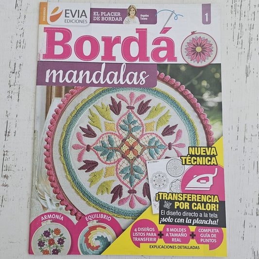 Revista de bordado mandalas