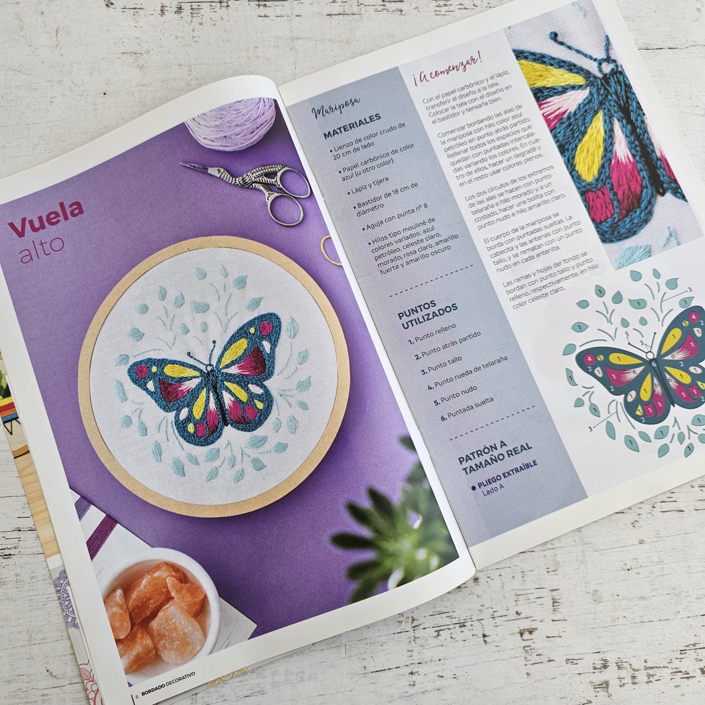 Revista de bordado Decorativo