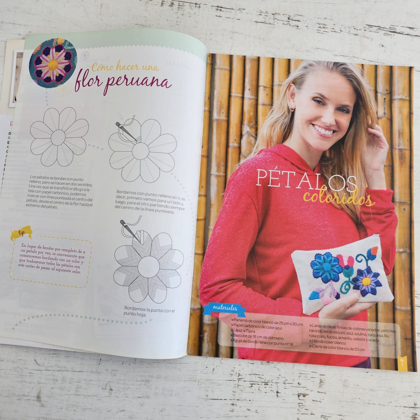 Revista de bordado Peruano