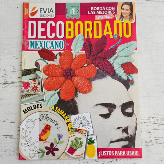 ESPECIAL DIA DE LA MAMÁ! Revista de bordado deco mexicano