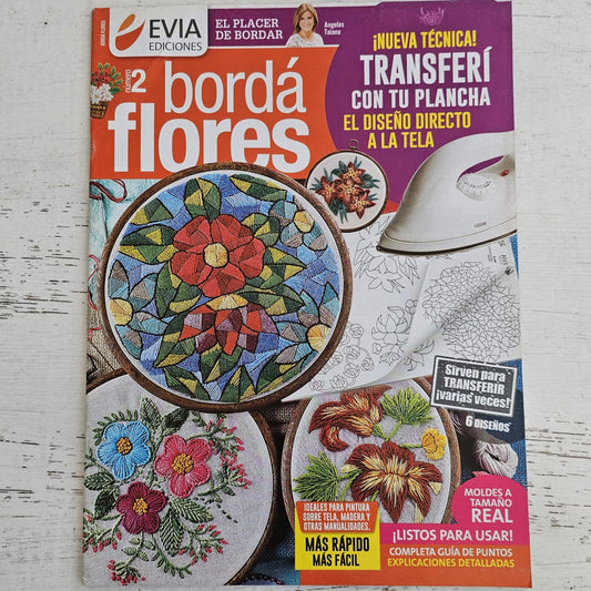 Revista de bordado Flores