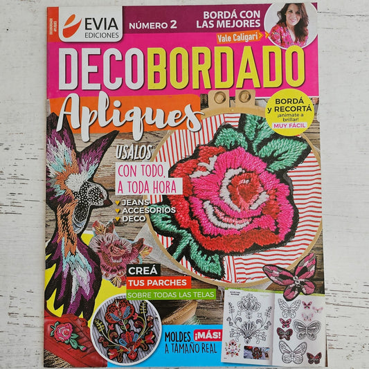 Revista de bordado Apliques