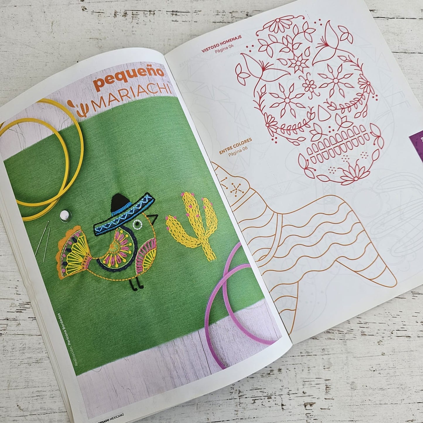 Revista de bordado Mexicano