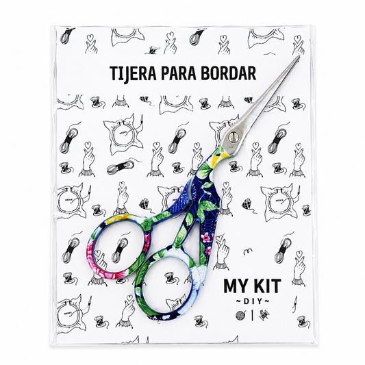 Tijera garza colores