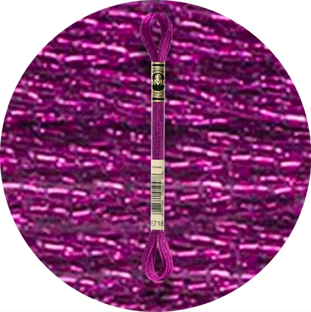 Hilo DMC Metalizado Lurex efecto luminoso