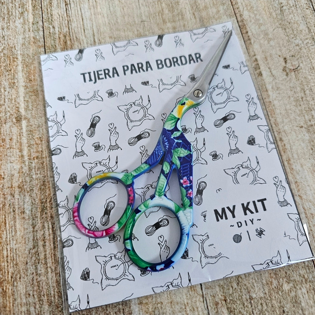 Tijera garza colores