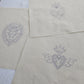 Kit 3 telas diseños CORAZONES
