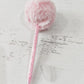 Lápiz para pegar diamantes pompom rosado