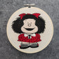 Kit estuche con esquema de puntos - Mafalda