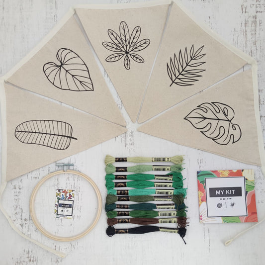 Kit banderines botánico - Paulina