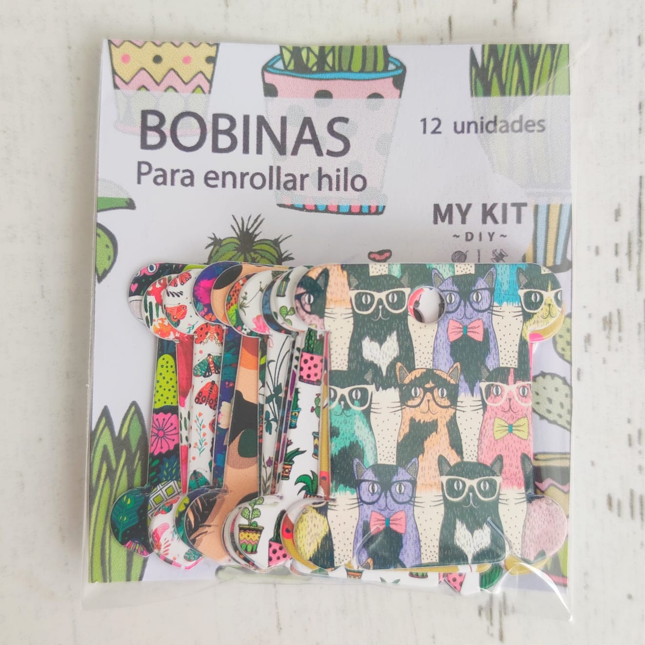 Bobinas para enrollar hilo, ¡elige cuantas!