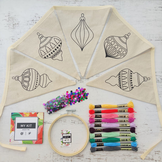 ¡ESPECIAL NAVIDAD! Kit banderines adornos
