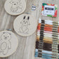 Kit en composición 3 bastidores - Animales del bosque