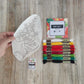 Kit parche con hilos para bordar como quieras