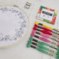 Kit bastidor corona flores de cerezo