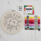 Kit bordado en bastidor flores - Pepa