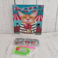 Kit pinta con diamantes 20x20 cm con atril - Gato manzana
