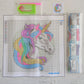 Kit Pinta con Diamantes 30 x 30 cm - Unicornio colores