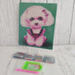 Kit pinta con diamantes 20x20 cm con atril - Puddle