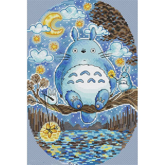 Kit punto cruz - Totoro
