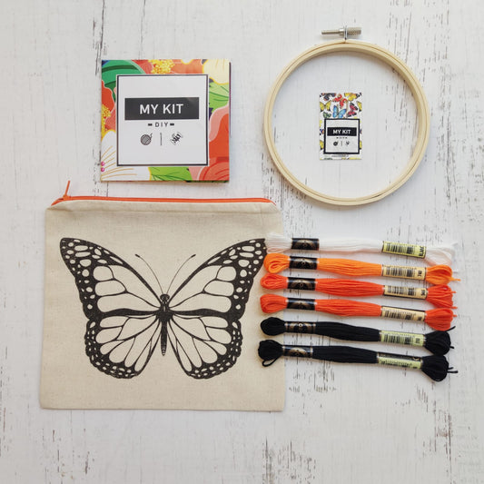 Kit Estuche mariposa Monarca