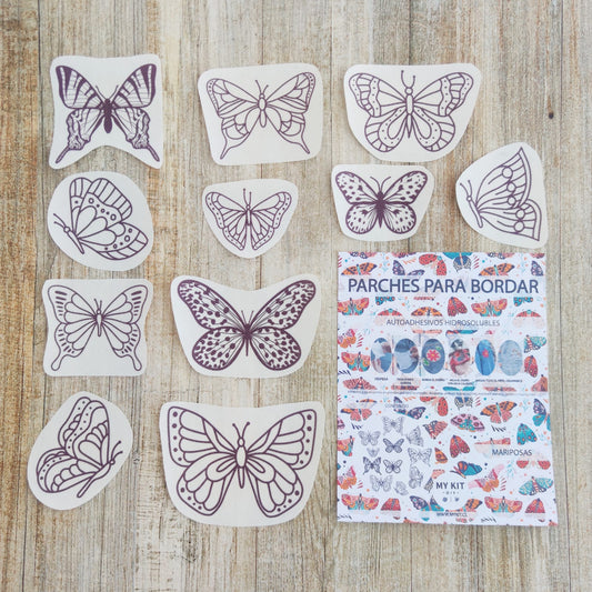Kit parches MARIPOSAS