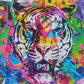 Kit pinta con diamantes 50x40 cm - Tigre colores